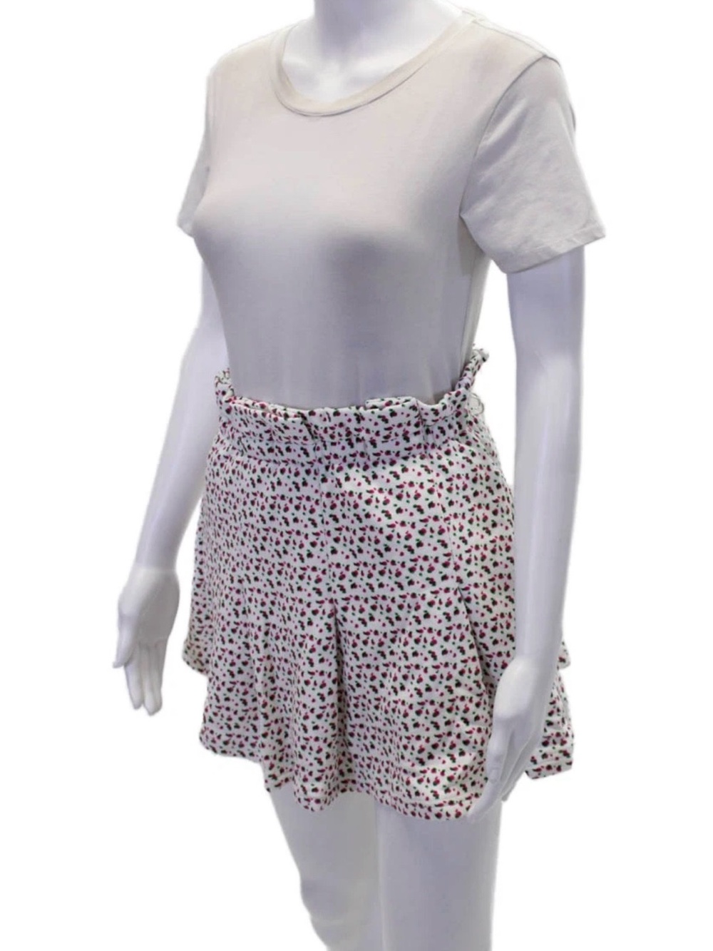 Something Navy Mya Skort with Pink Floral Print - Picture 4 of 5